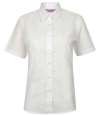 H516 Ladies S/S Classic Shirt White colour image